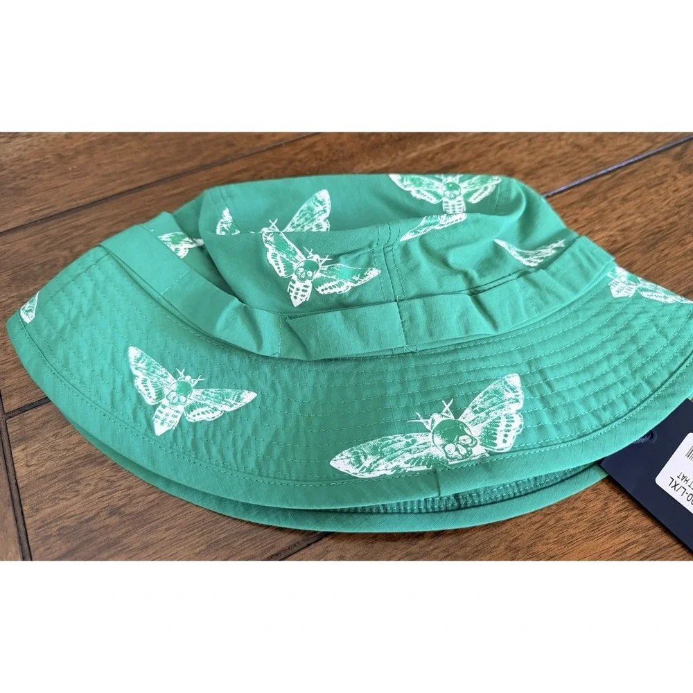 DOOM'S DAY Death Moth Boonie Bucket Hat L/XL Green